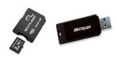 Pendrive 2GB  + Cartão 2GB + Leitor Micro SD Multilazer