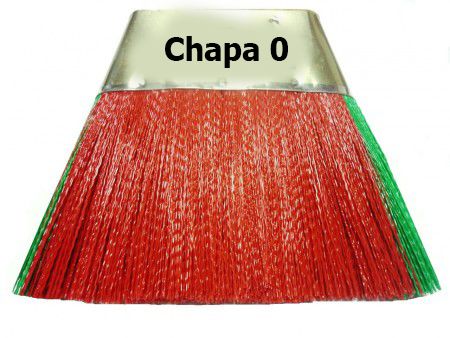 Vassoura Nylon Chapa 0